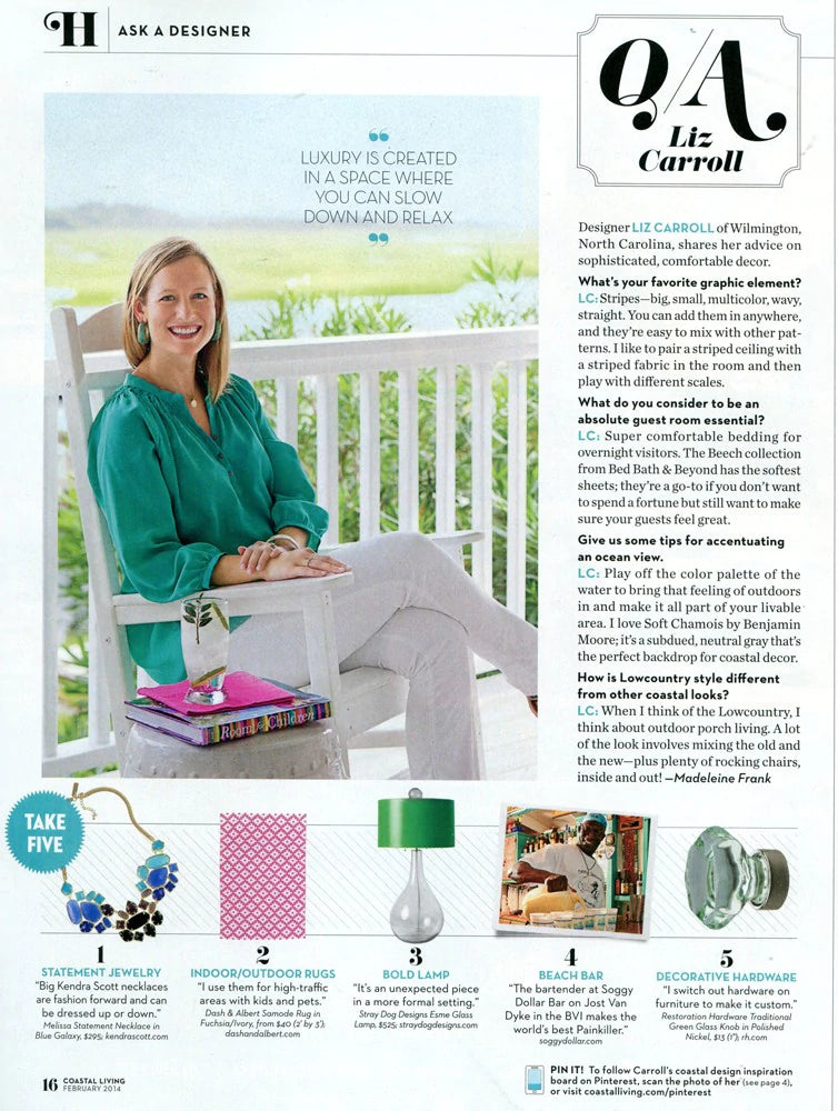 Coastal Living February 2014