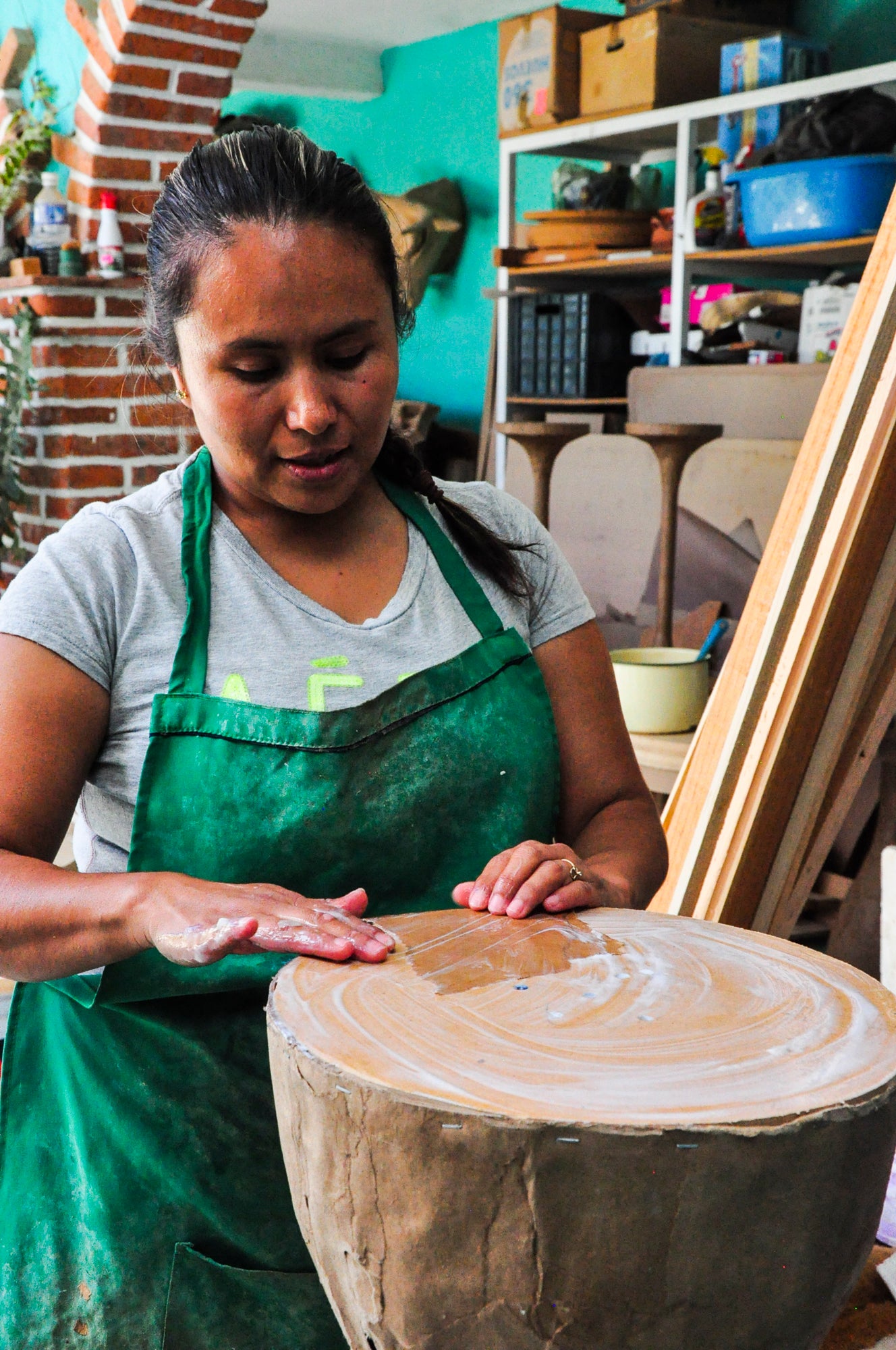 How an earthquake brought papier mache back to San Miguel.