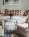 adorable chicken leg side table with feathers and chicken feet