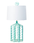 Alice Table Lamp by Stray Dog Designs, aqua 