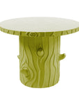 Funky Faux Bois Table papier mache