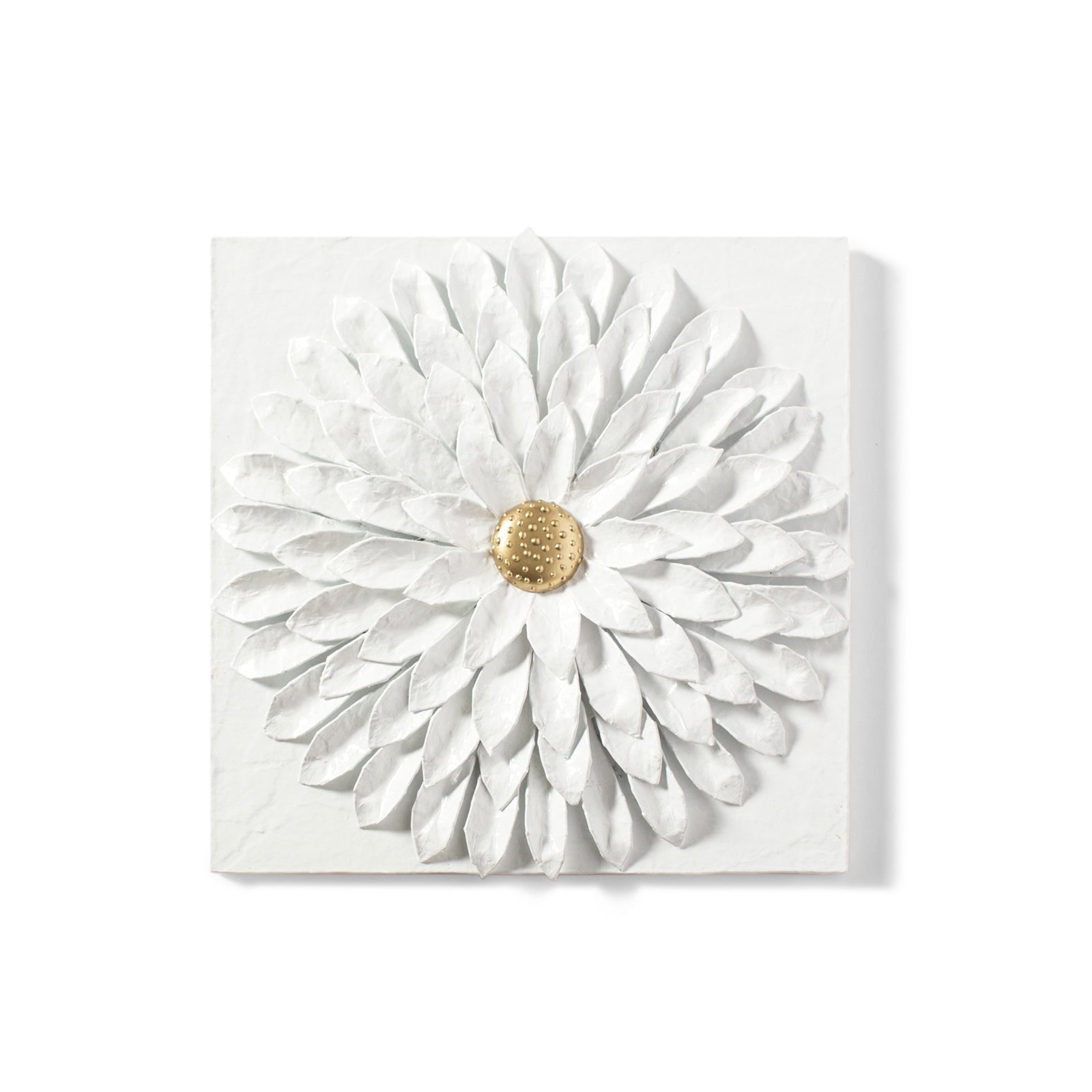 Dahlia Wall Tile, handmade in Mexico