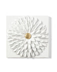 Dahlia Wall Tile, handmade in Mexico