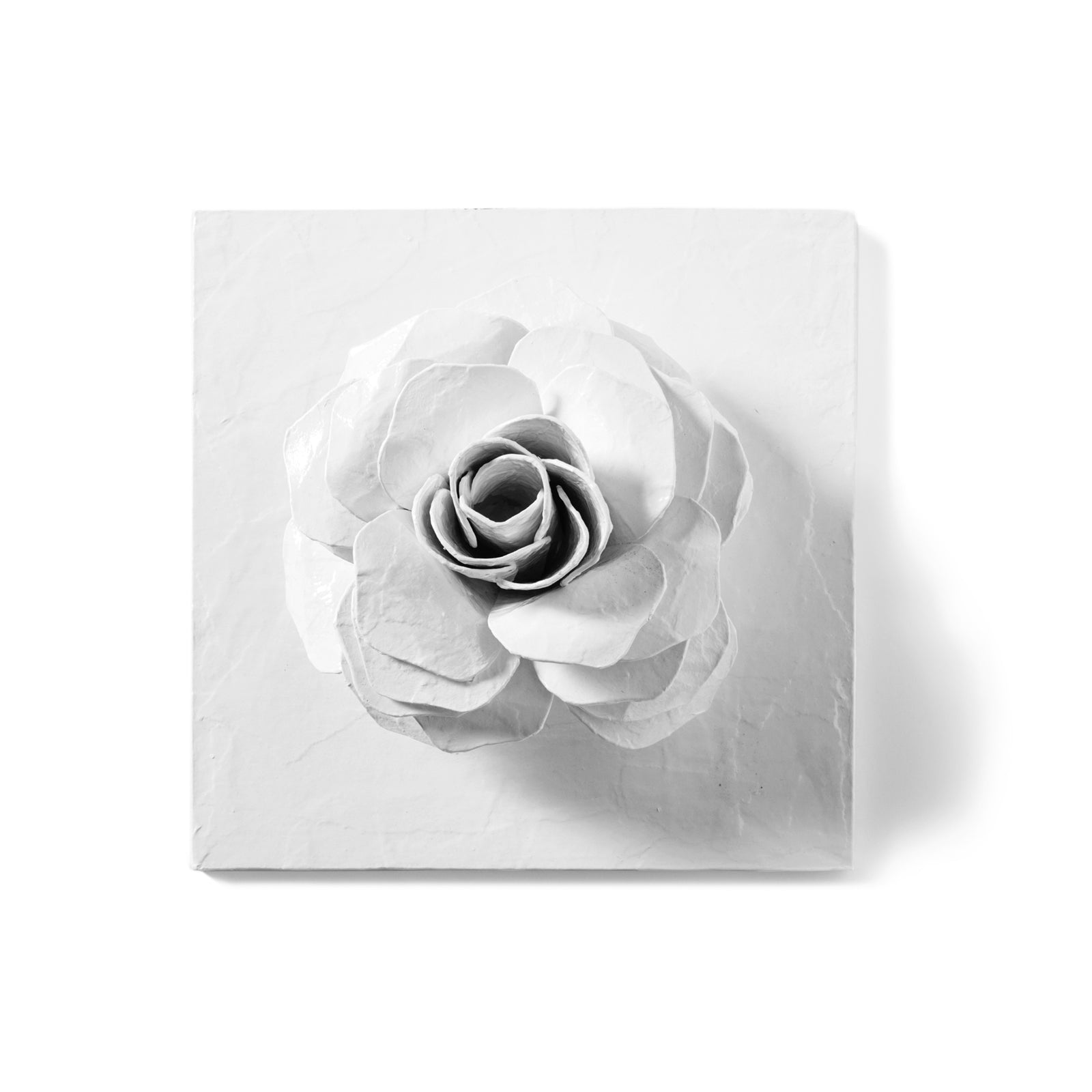 Rose Flower Wall Tile, handmade in Mexico